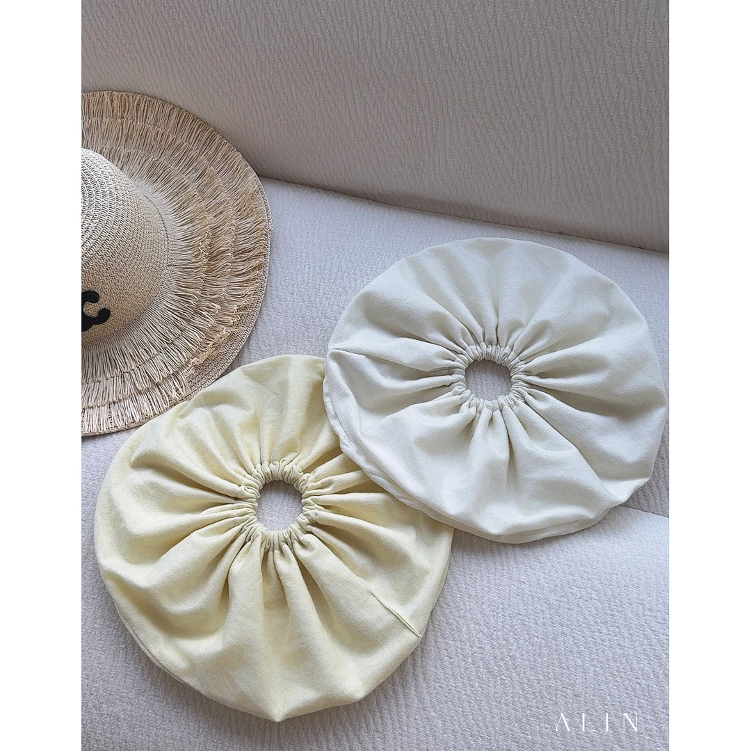 阿琳ALIN同款大肠发圈简约高级纯色百搭发饰AL5HD910