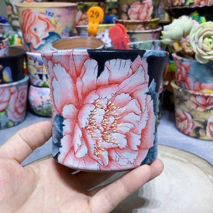 景德镇艺术手绘作品