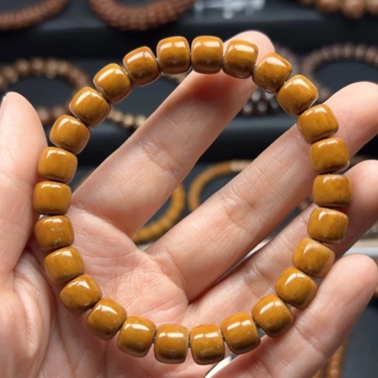 【闪购商品】菩提紫金鼠黄金甲手串