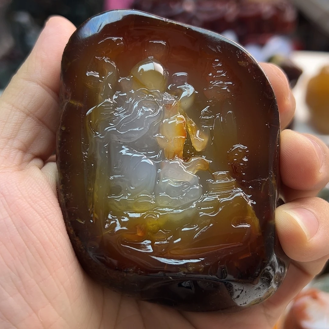玛瑙/玉髓未镶嵌颈饰