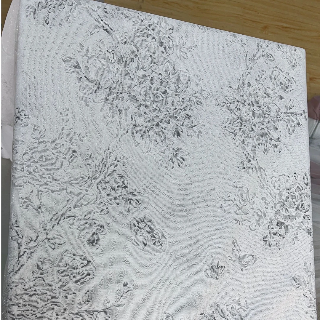 【璟昕桌布】高级感长方形桌布客厅餐厅新款白色