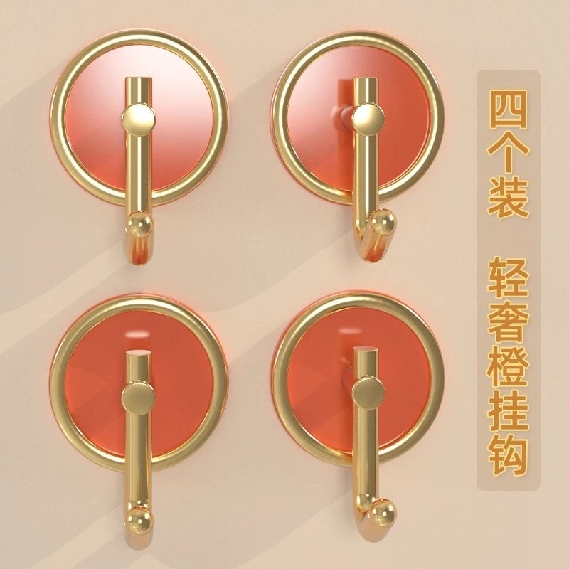 轻奢挂钩粘胶强力卫生间免打孔壁挂粘钩浴室墙壁门后衣服无痕