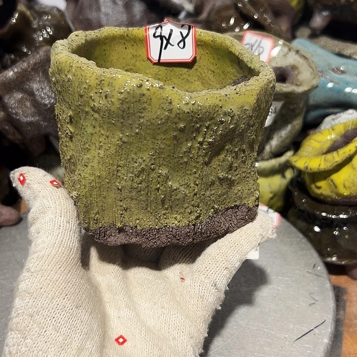 粗陶花盆制作就这样了