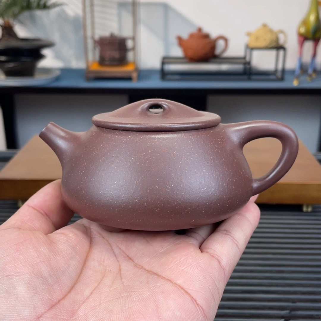 茶壶紫砂底槽青景舟石瓢230cc