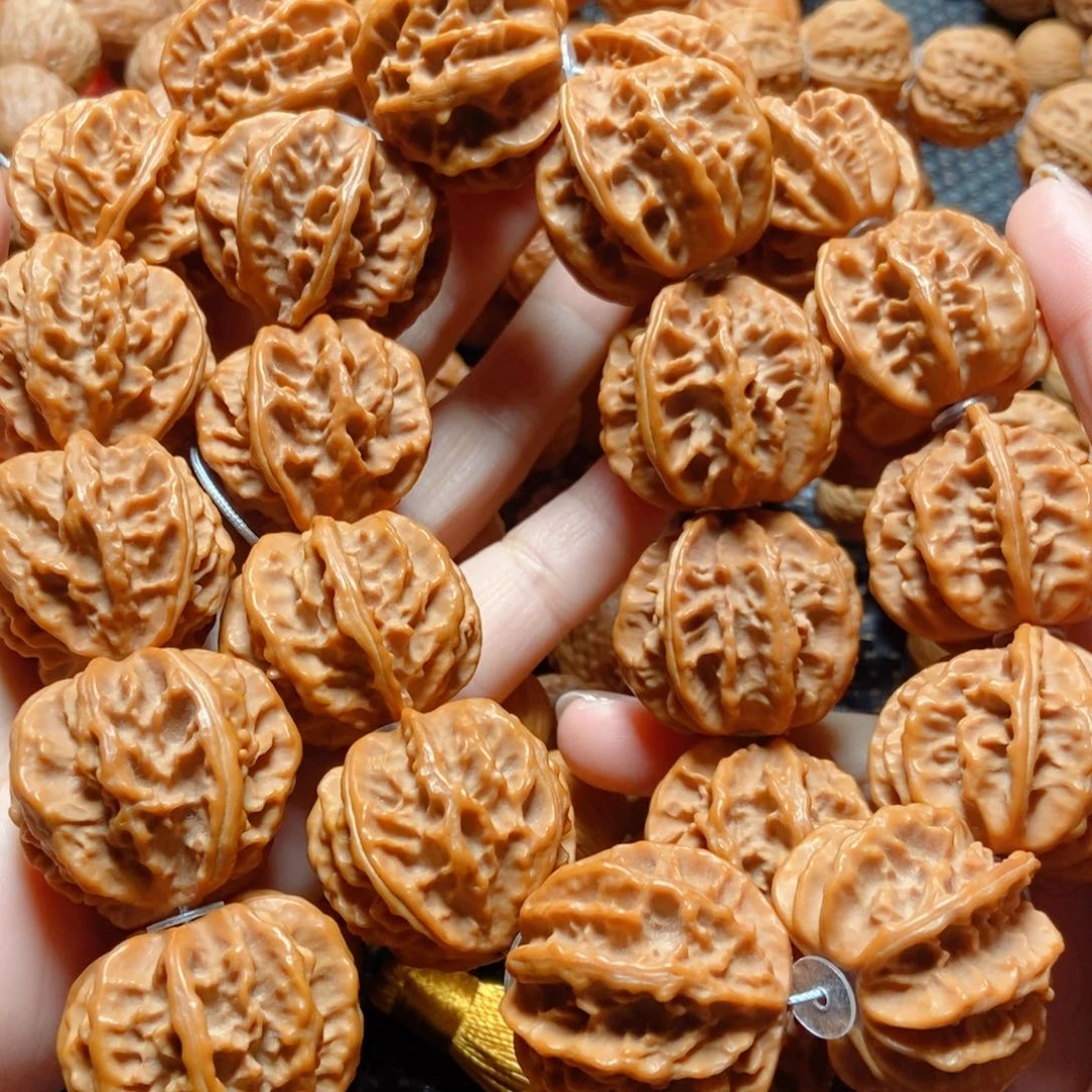 文玩核桃手串茶***?粗筋八棱