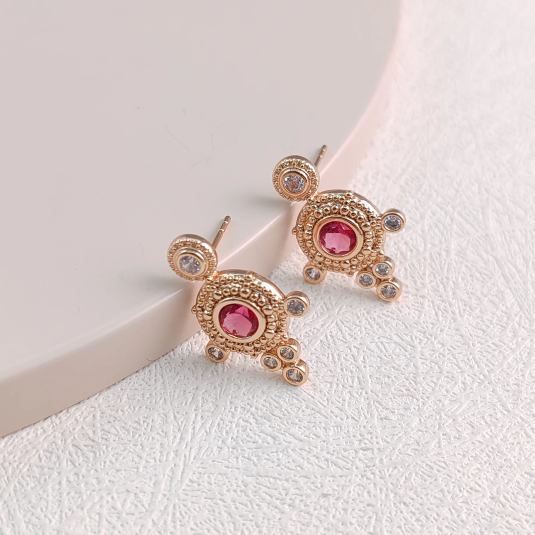 XUPING/旭平首饰 合金合成锆石耳饰 【潘生福利】时尚 X000931820