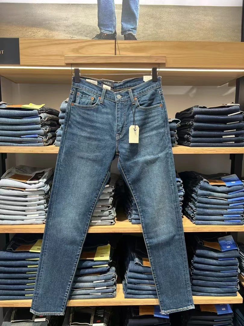 512男士赤耳锥形裤