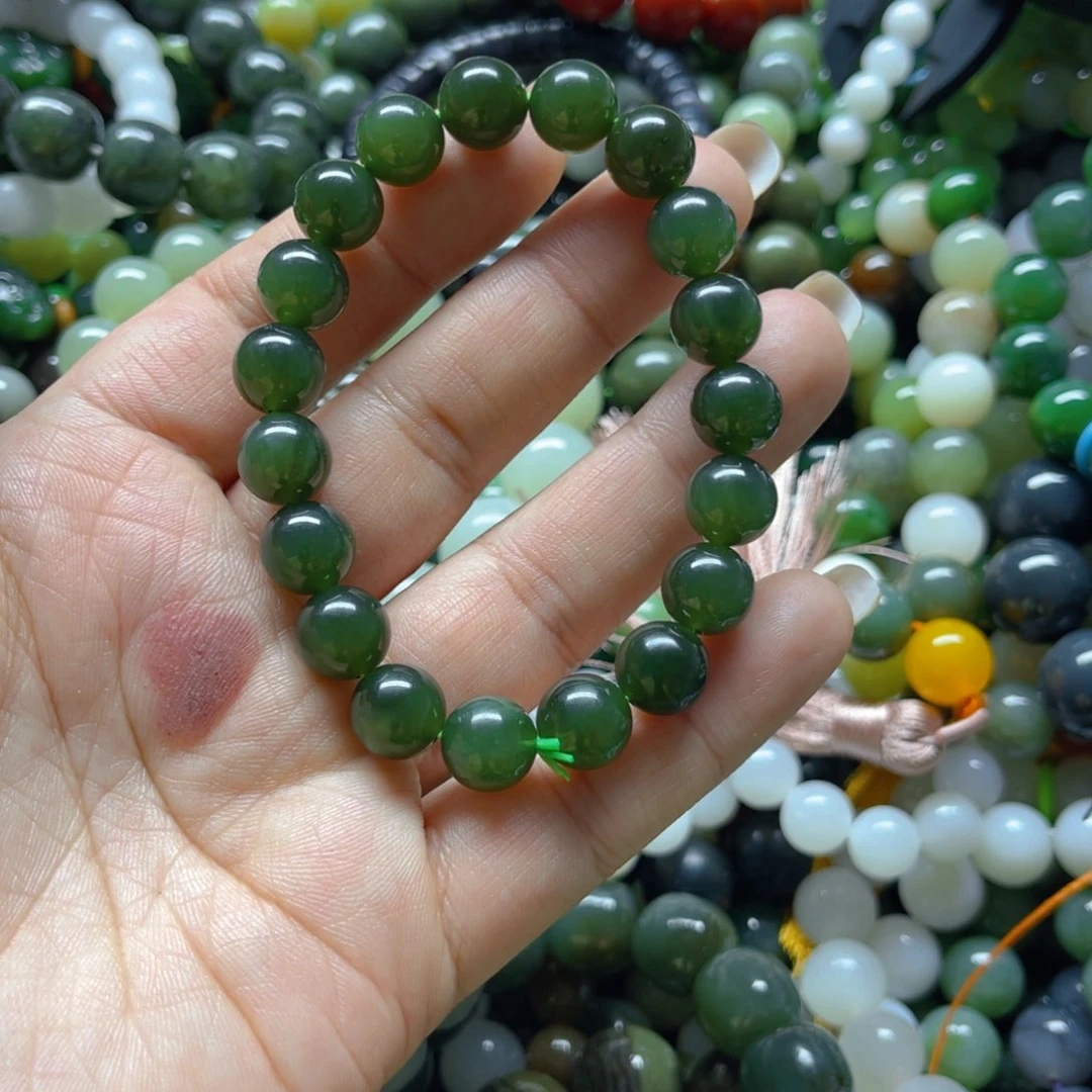 和田玉手链未镶嵌