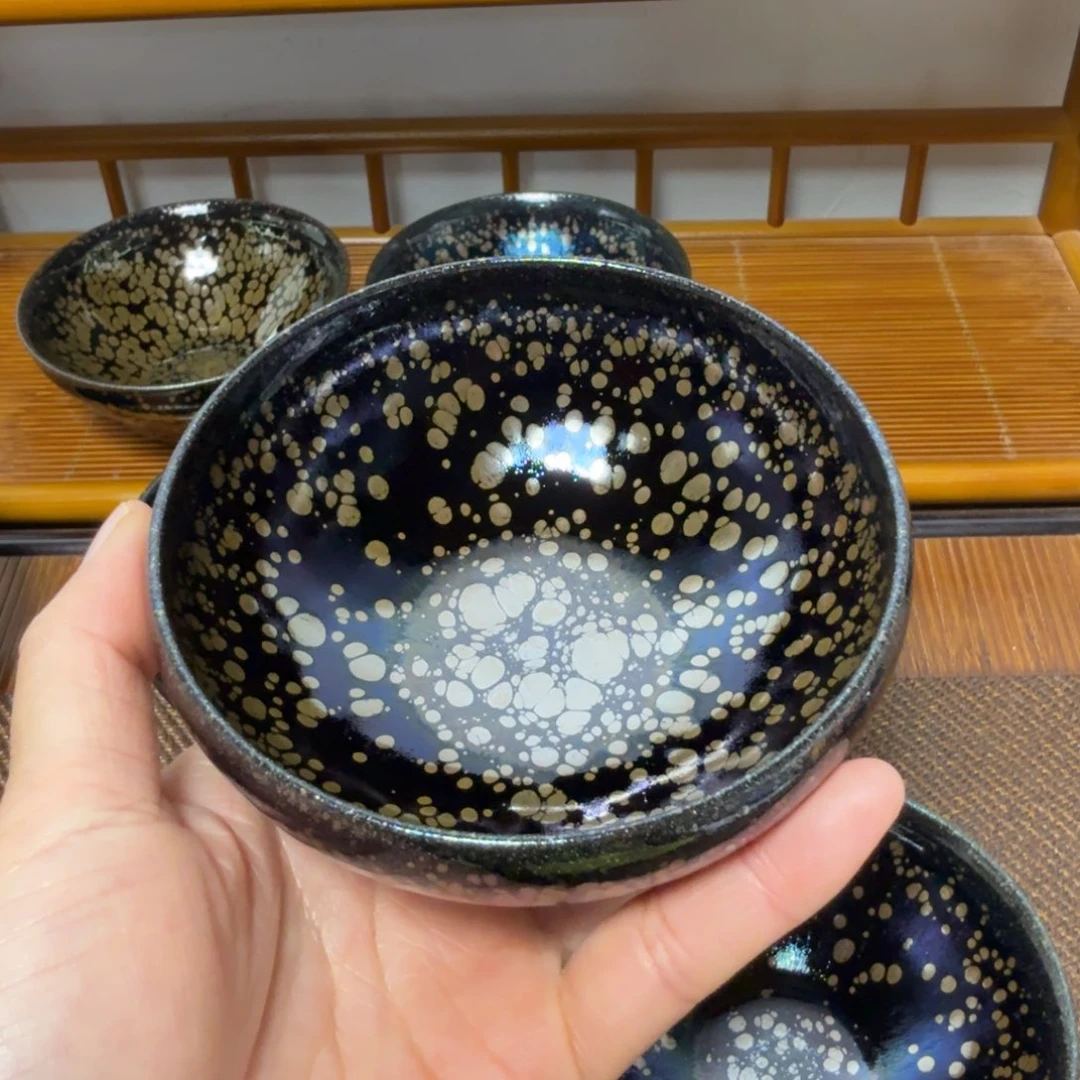 茶盏设****饰建盏手工制作主人杯茶杯