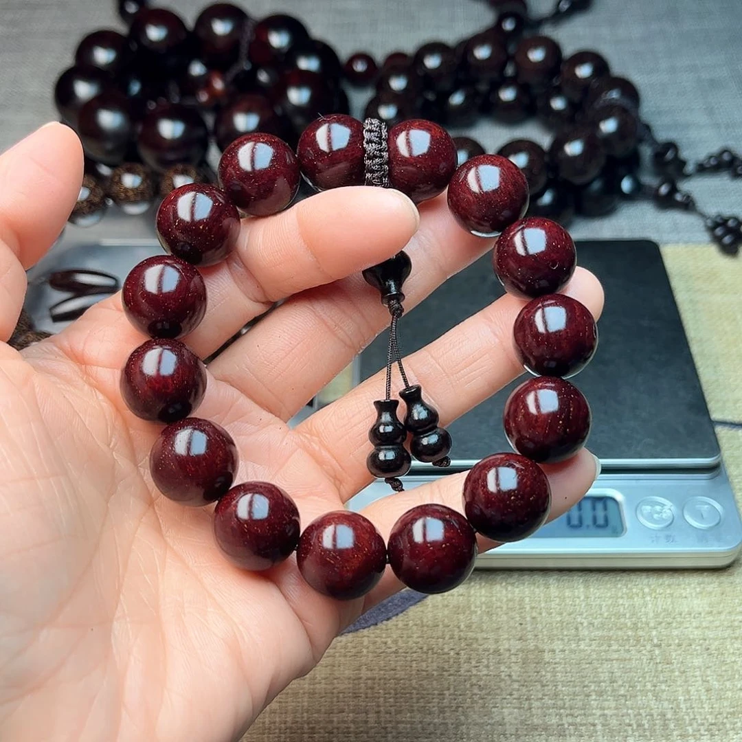 檀香紫檀（小叶紫檀）1.5 15颗 多星