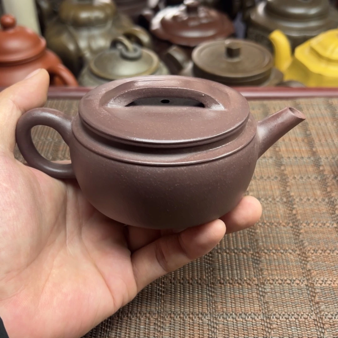 紫砂茶壶宜兴原矿紫砂壶150毫升容量