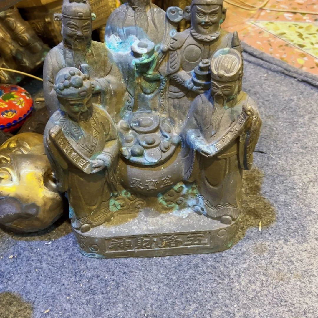 奋***兵黄铜摆件工艺品黄铜