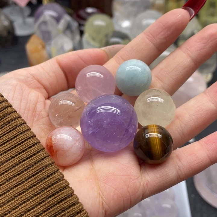 水晶30未镶嵌安*七星阵球