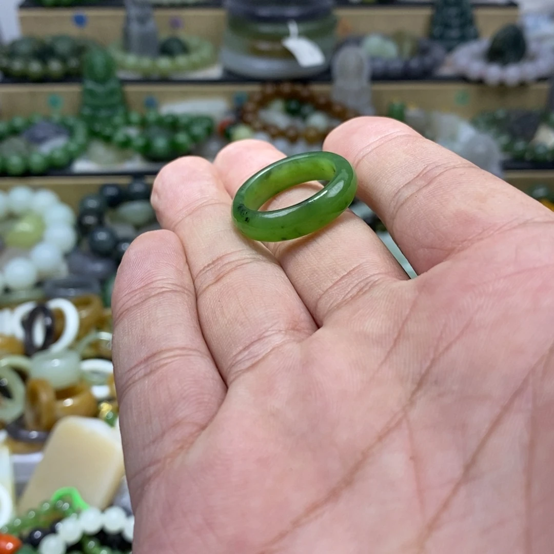 和田玉手链未镶嵌气*