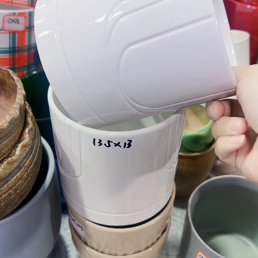 外贸尾单陶瓷花盆凑单10米包邮