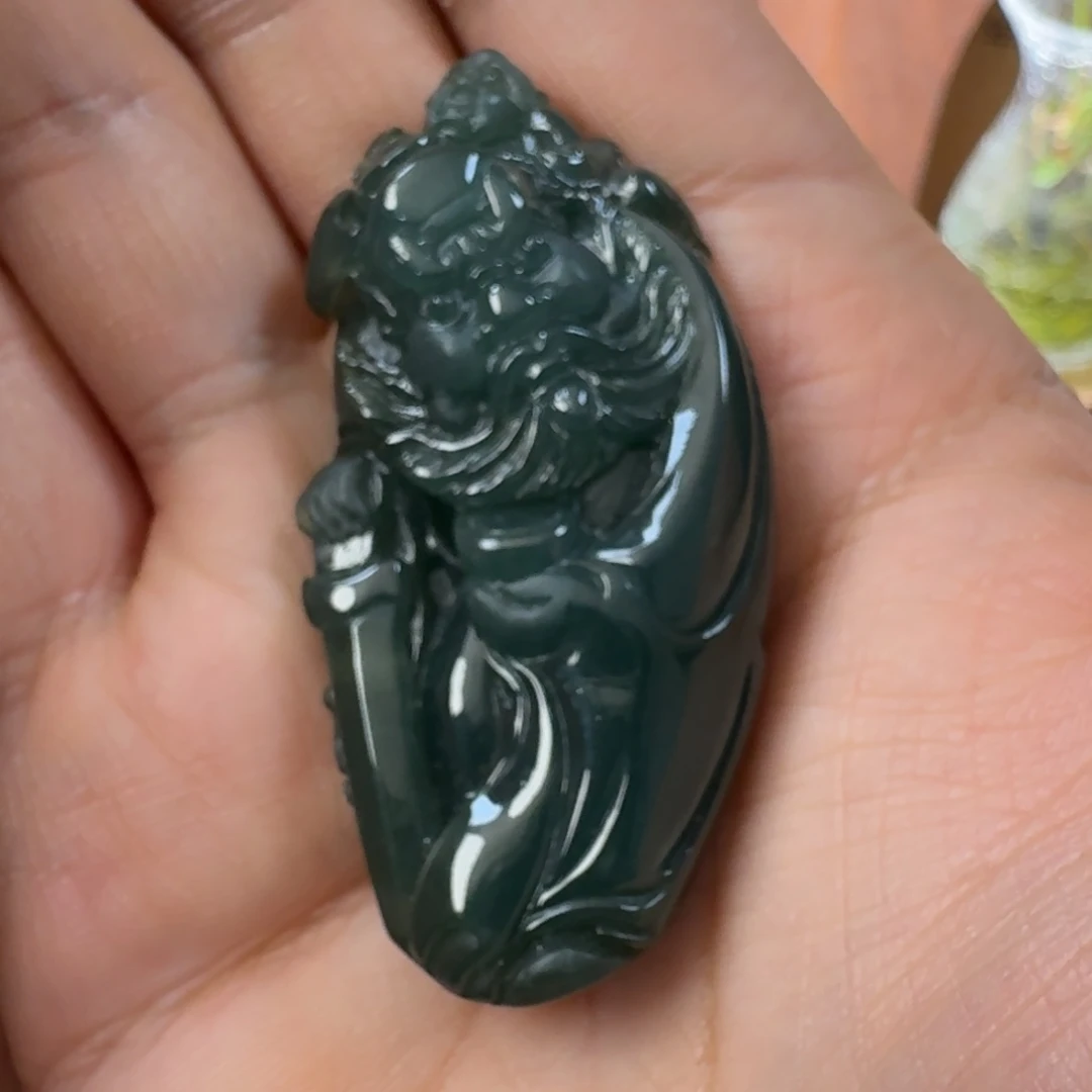 翡翠未镶嵌颈饰翡翠挂件