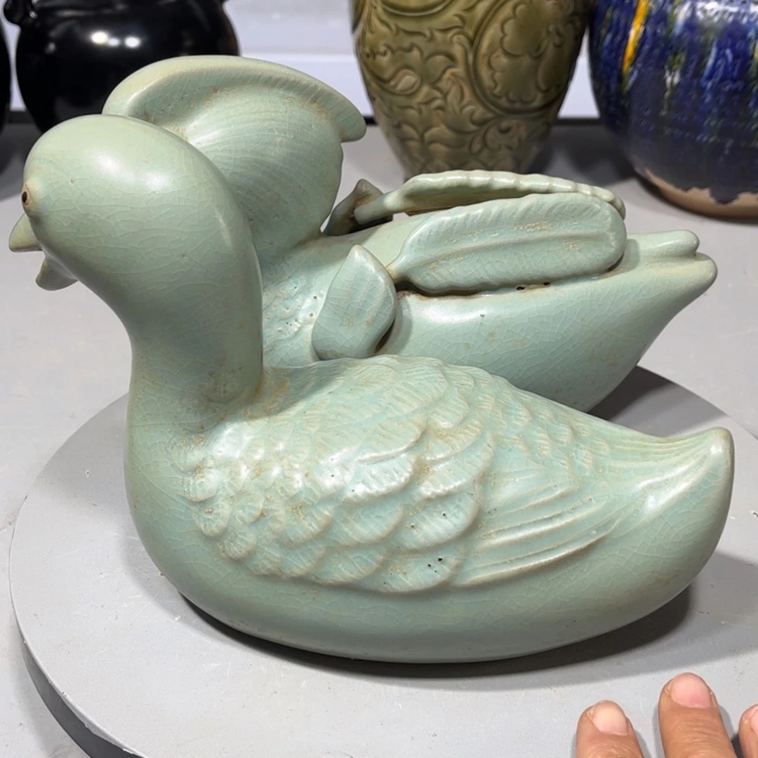 瓶汝窑瓷器品相完美