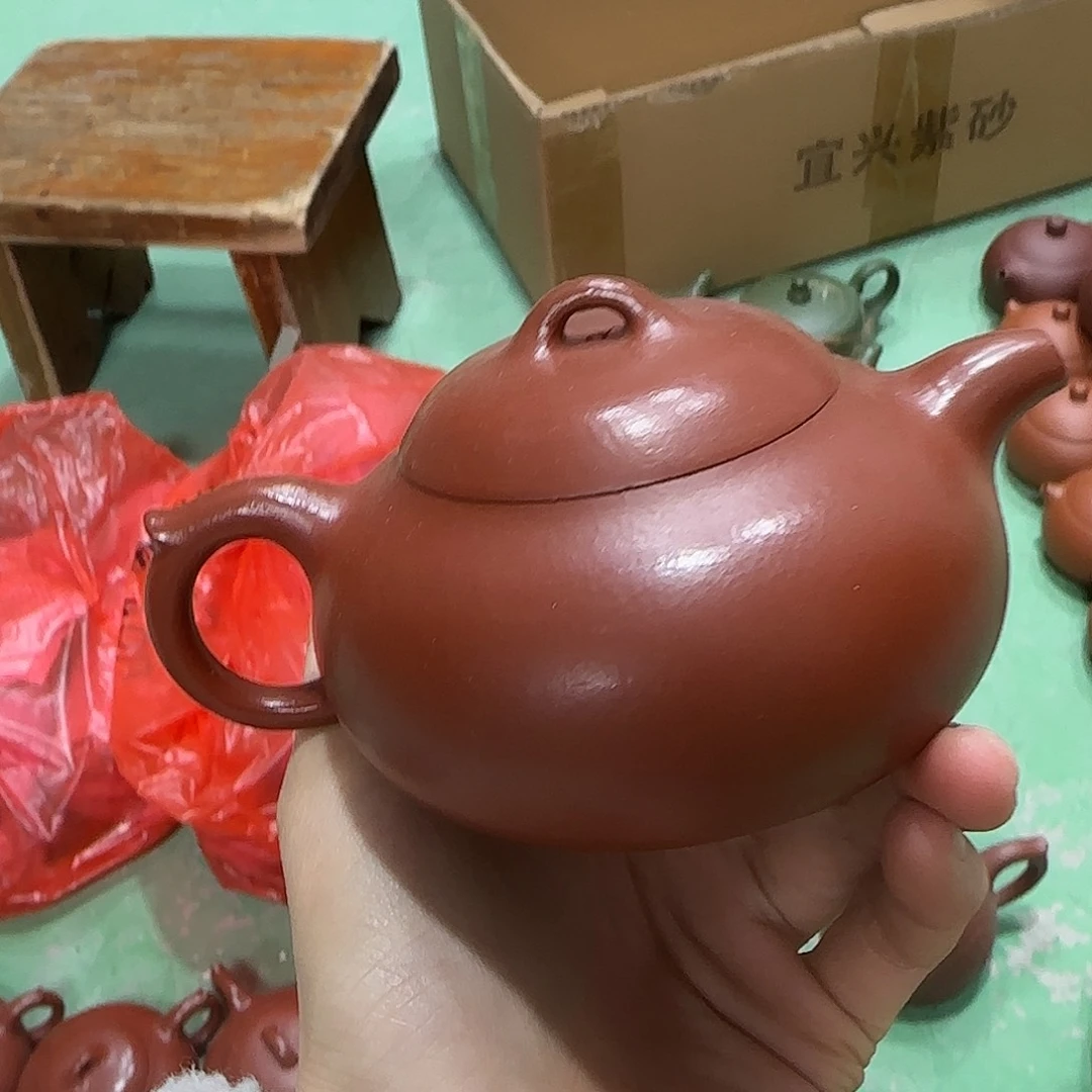 茶壶紫砂民间手艺人全手工制作