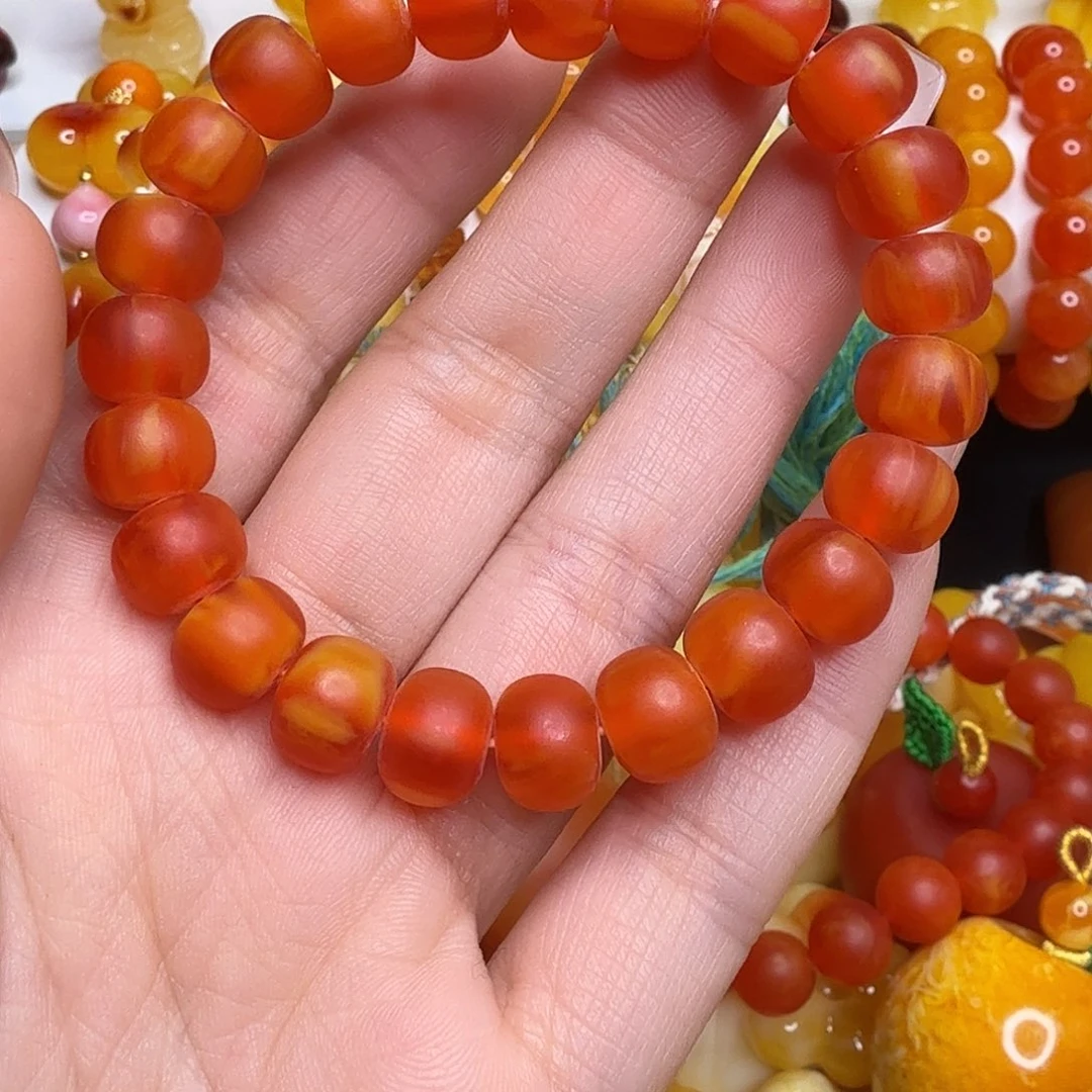 阜***店非金属老蜡算盘珠79