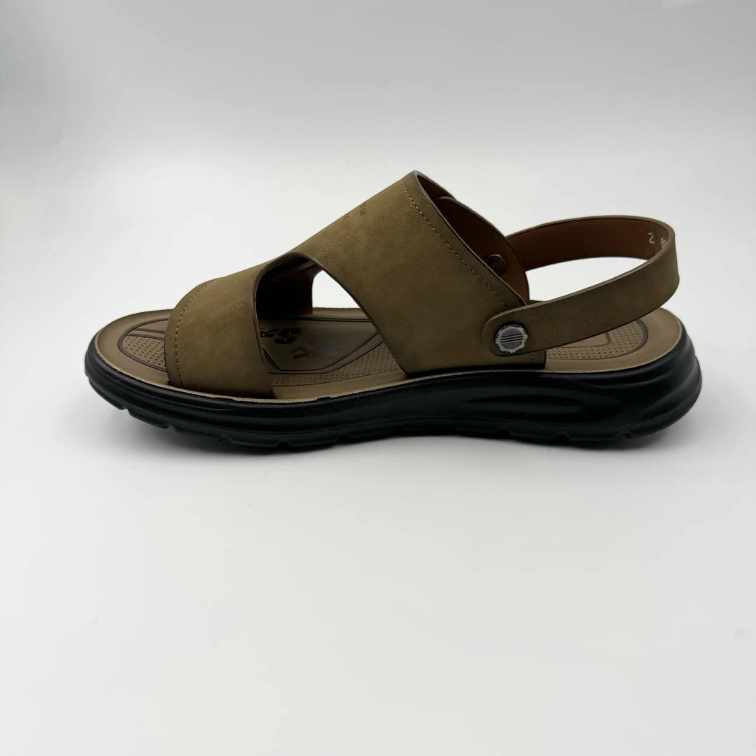 夏季男士时尚露趾透气百搭休闲凉拖鞋（83561）