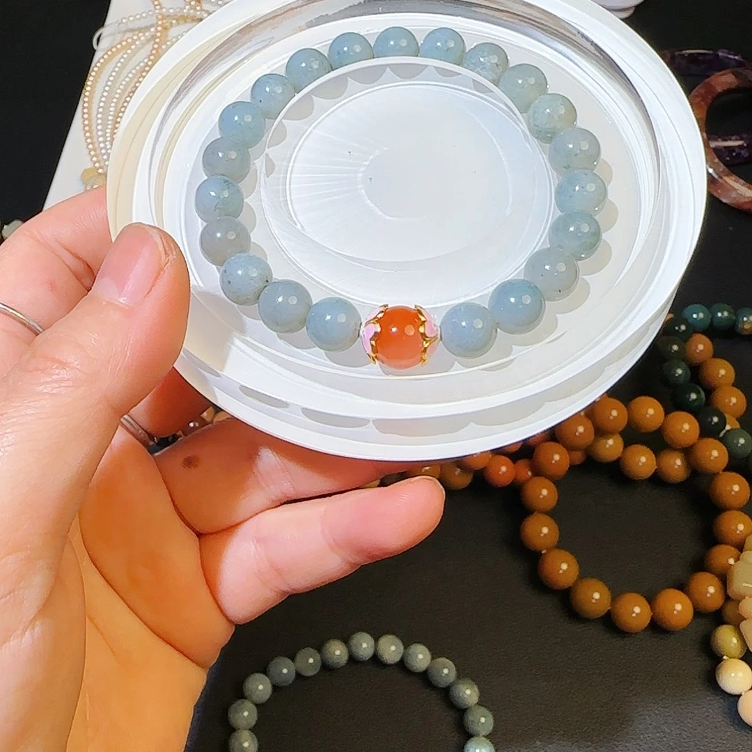 玛瑙/玉髓手链未镶嵌風*仔