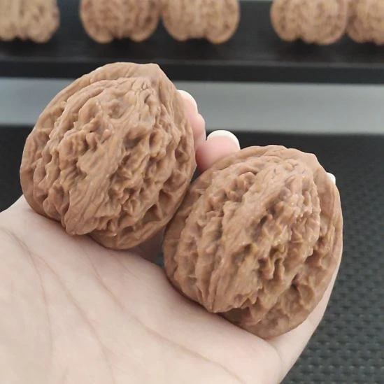 文玩核桃把件虎头