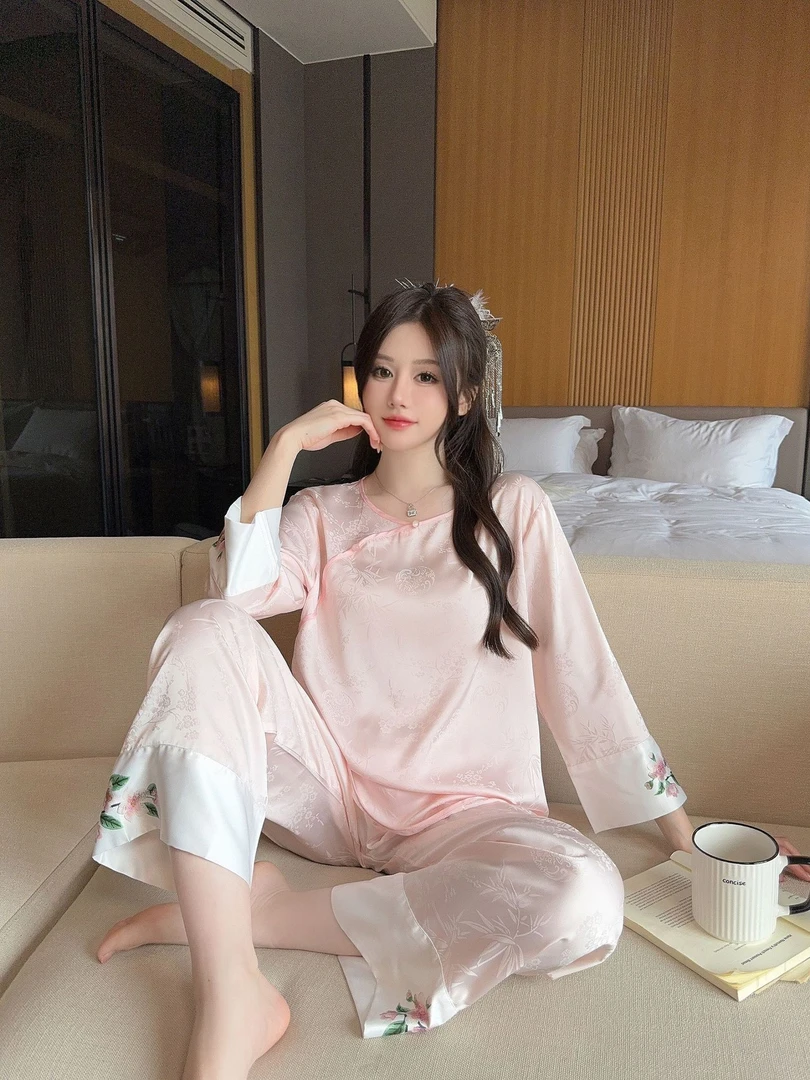 吕公子推荐国风睡衣家居服套装