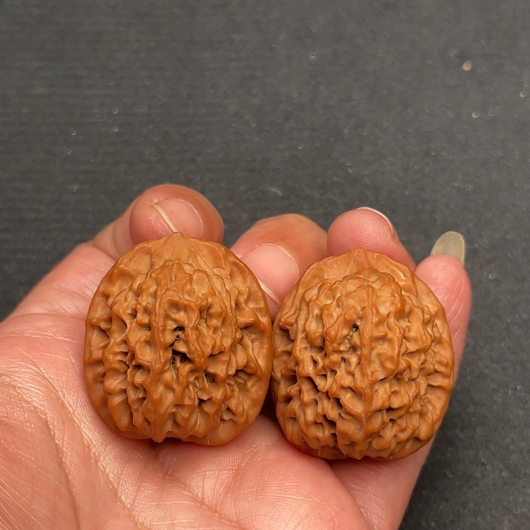 把件桃核31×32×34全品头茬秦闷狮子头XM3420