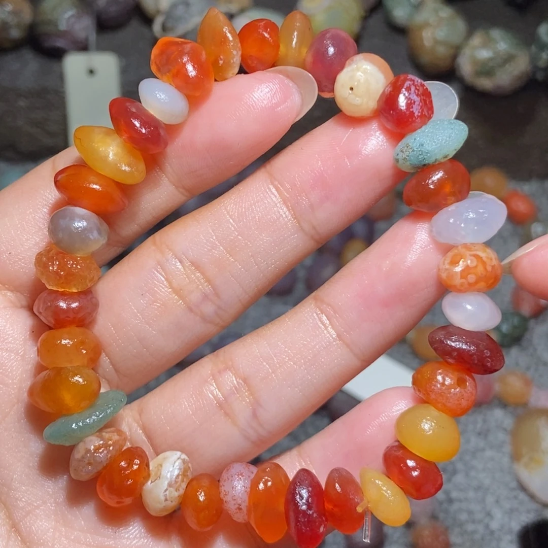 未镶嵌玛瑙/玉髓珠宝半成品