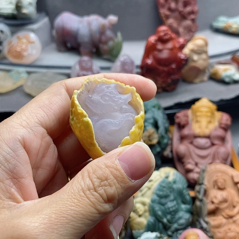 【闪购商品】未镶嵌吊坠定制玛瑙