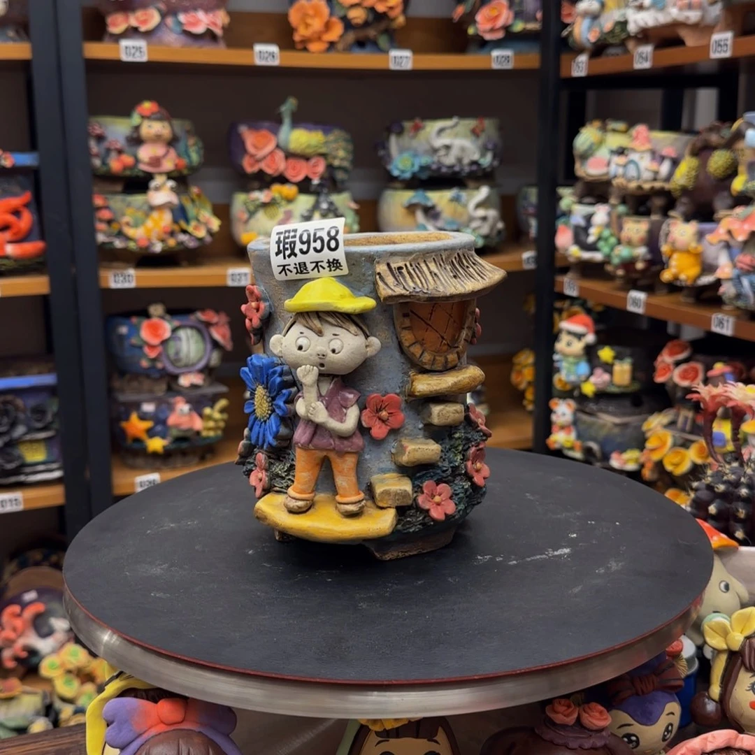 【闪购商品】粗陶手捏