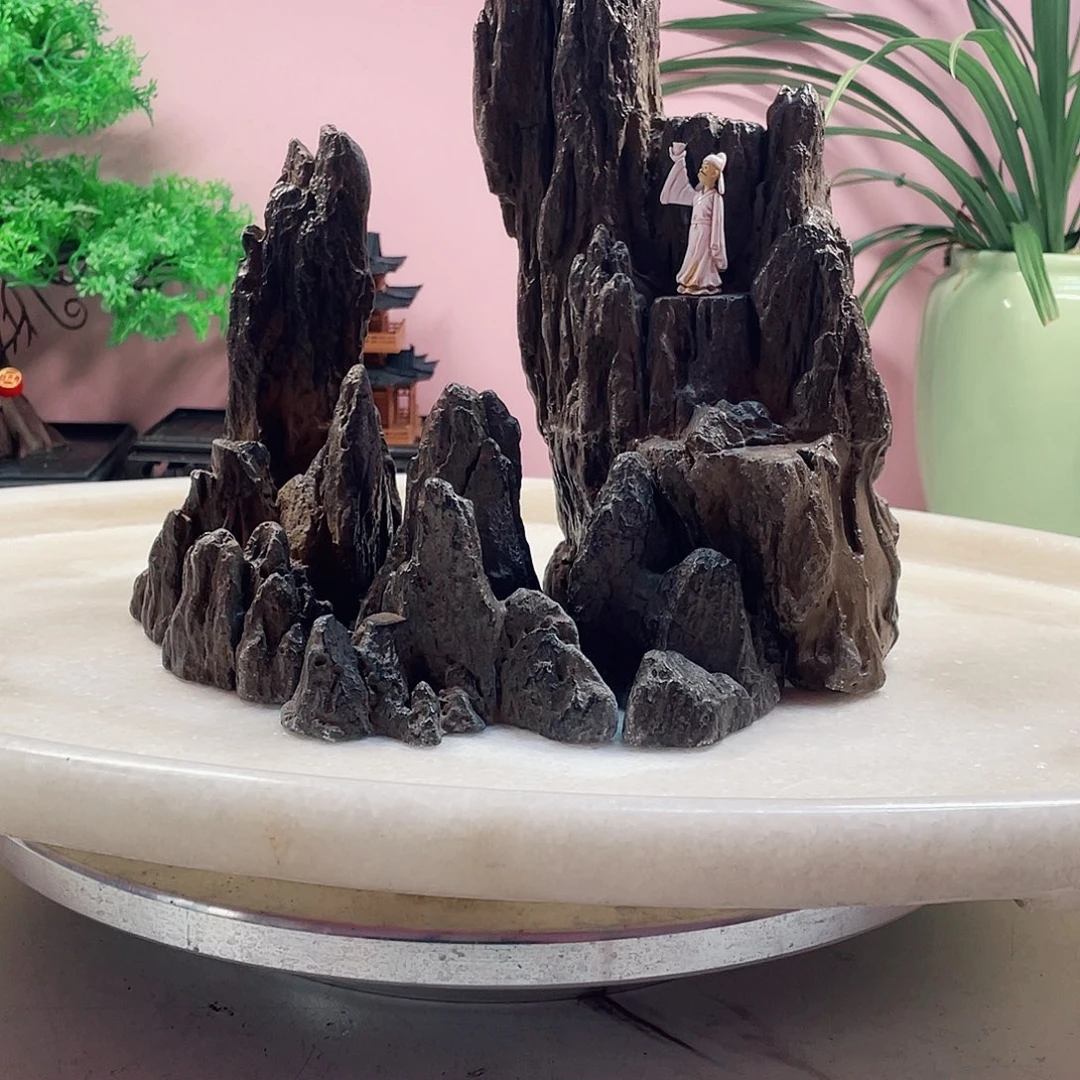 仿石组景 搭配组合