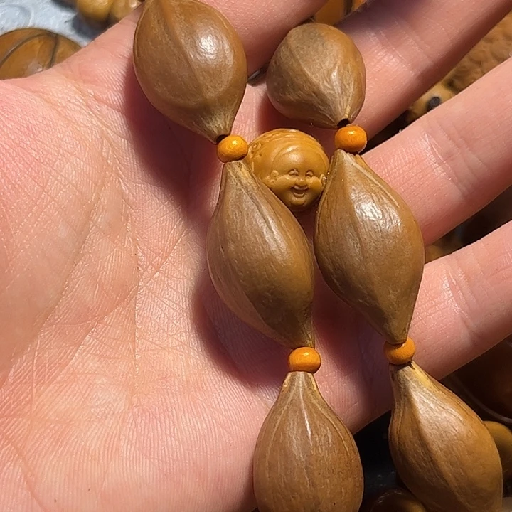 橄榄核手串/手链1.5素串