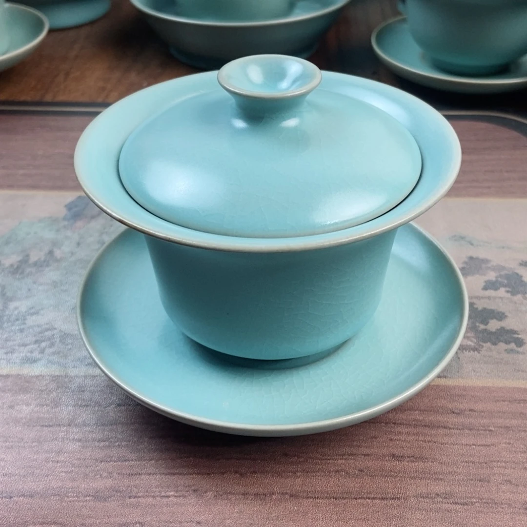 摆件瓷原产地原矿汝瓷～茶器