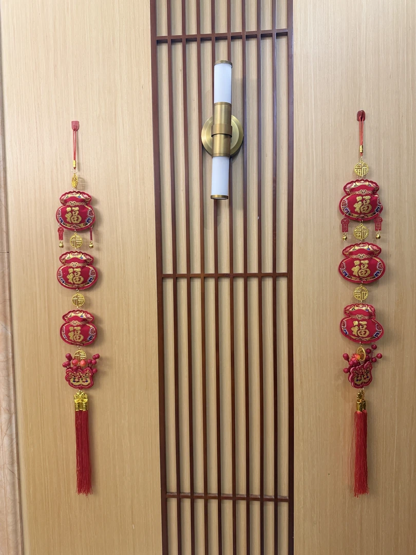 2026年新年福包长串挂件春节装饰过年布置挂饰