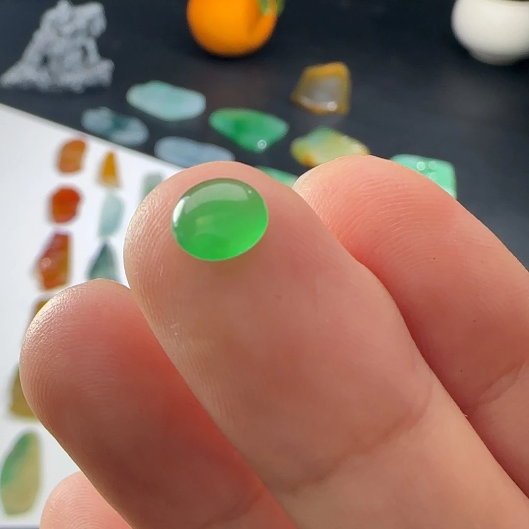 定制翡翠未镶嵌材料