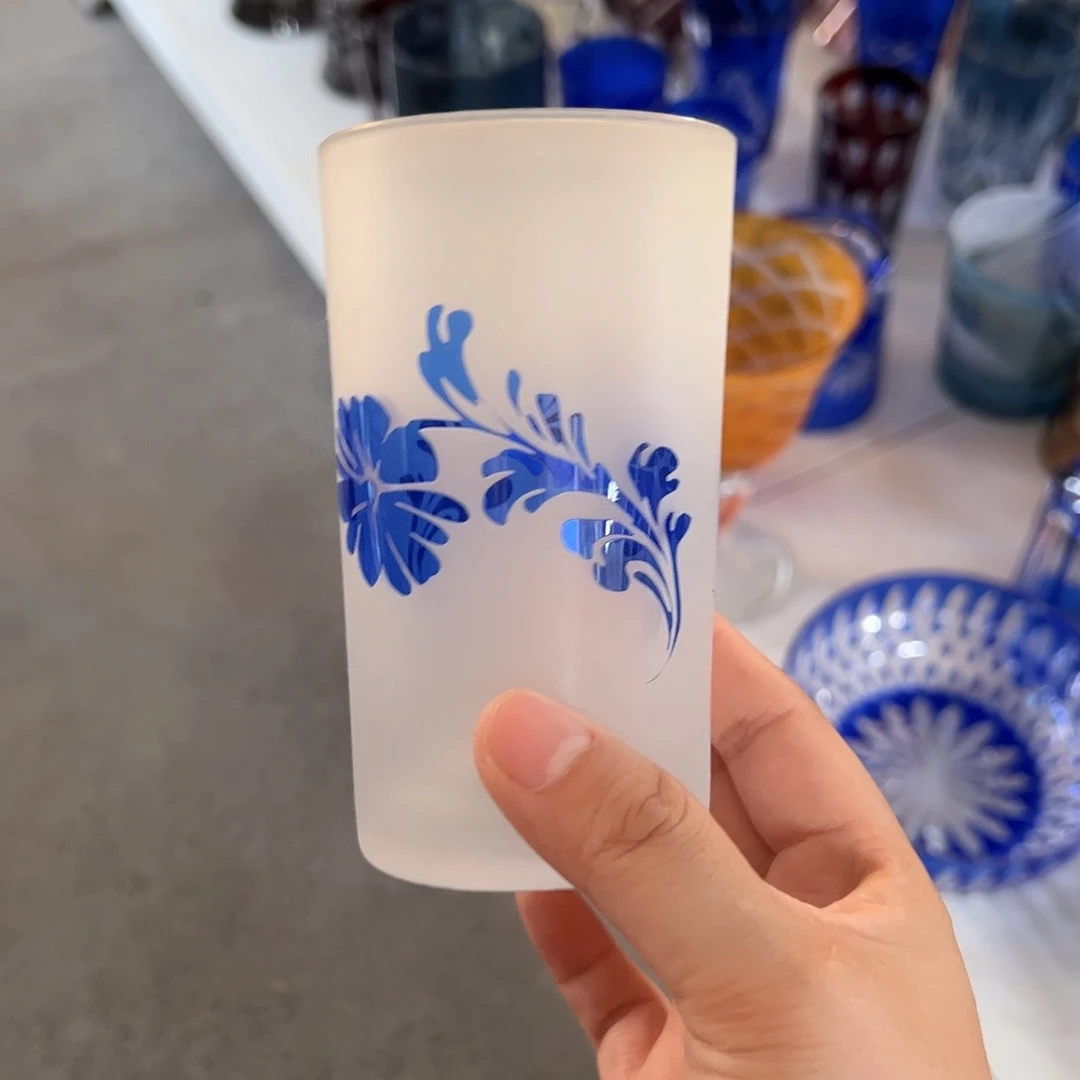 手柄款水晶玻璃如图一个