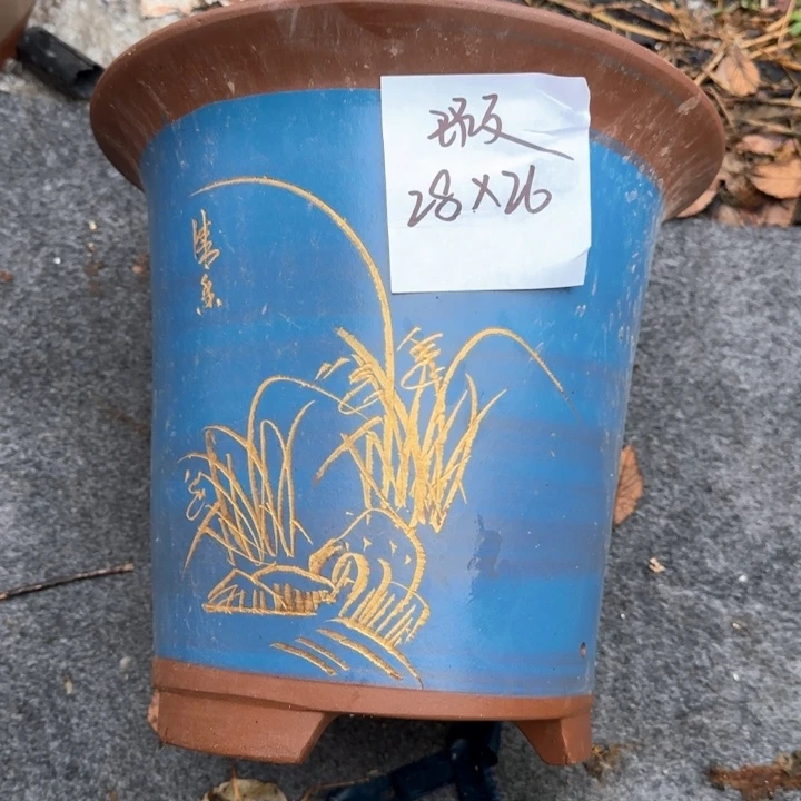 紫砂花盆特价清仓