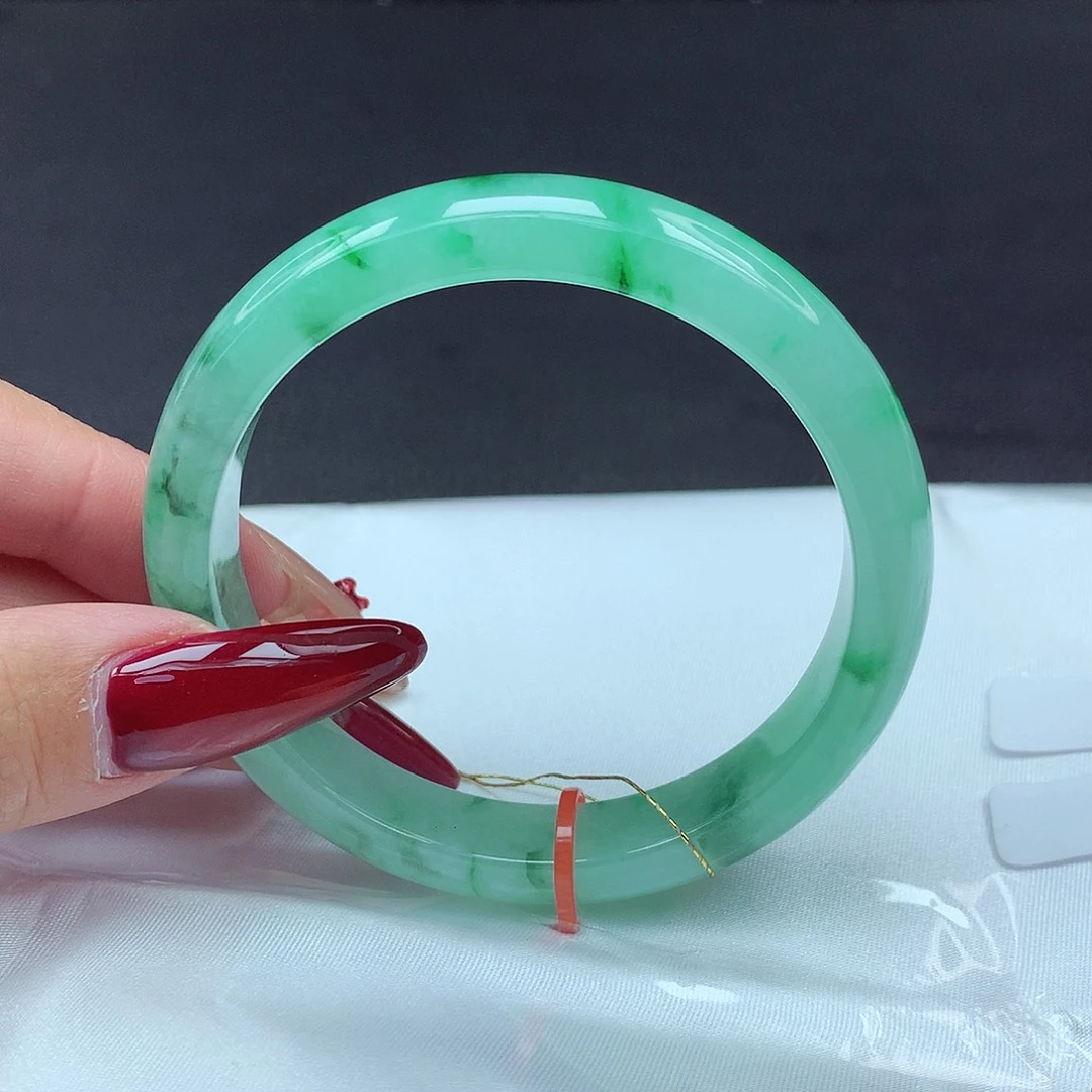 未镶嵌手镯翡翠56圈068