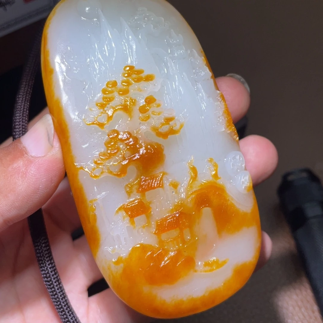 和田玉未镶嵌颈饰用****0D1