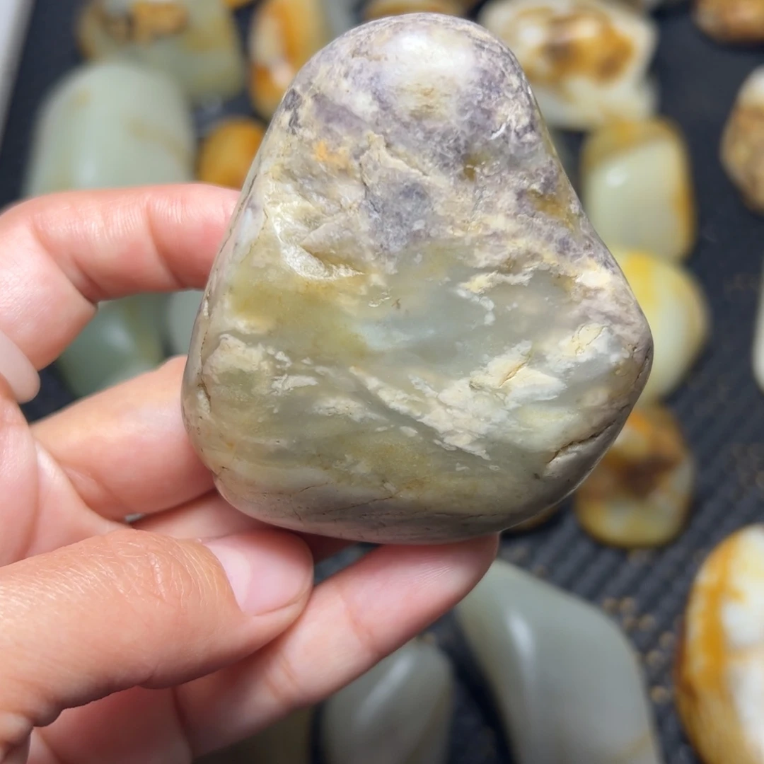 和田玉未镶嵌挂件39