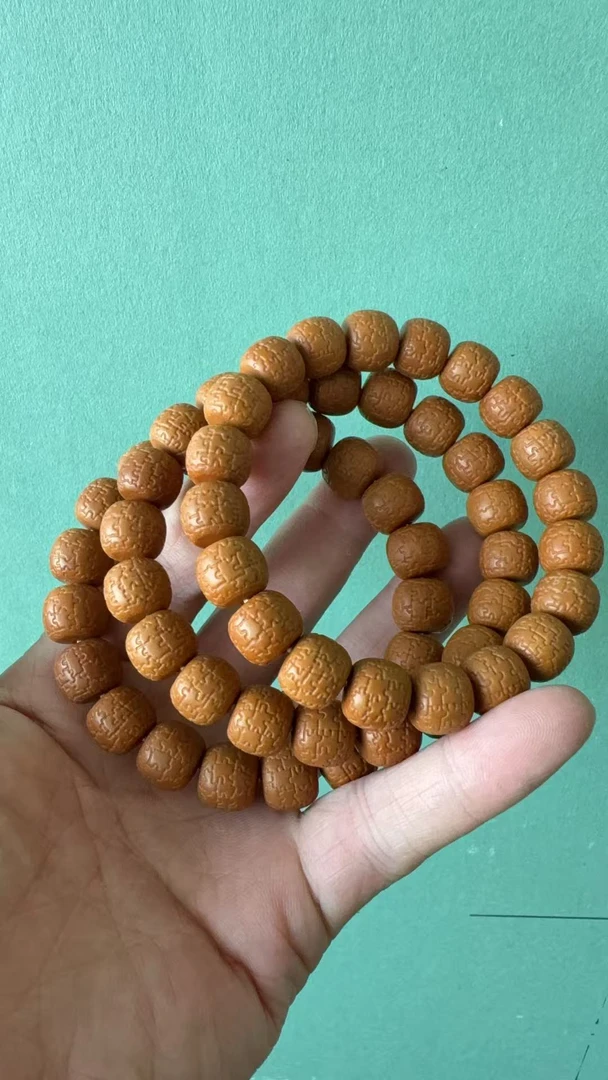 2025新款全品猴头【拼图手串】单圈文玩念珠饰品佛珠精雕核桃手串