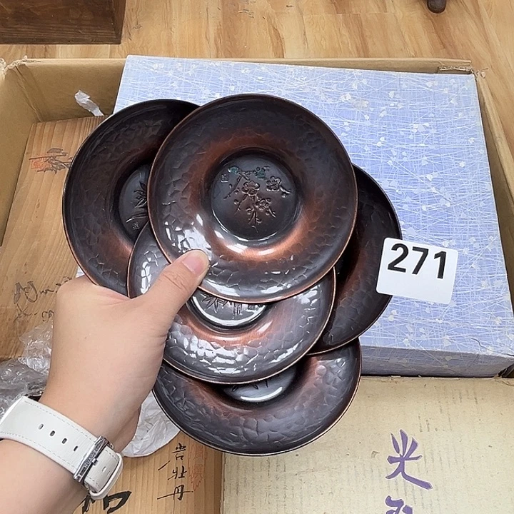 瓷片呀工艺品摆件瓷器摆件正能量