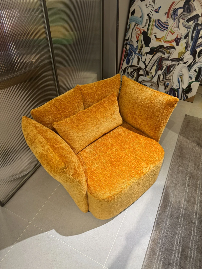 花瓣休闲椅网红创意客厅休闲椅活动扶手简约懒人休闲沙发可调节