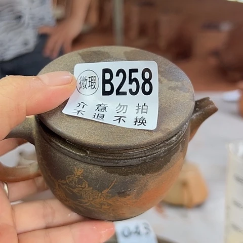 戬谷龙窑柴窑茶壶258