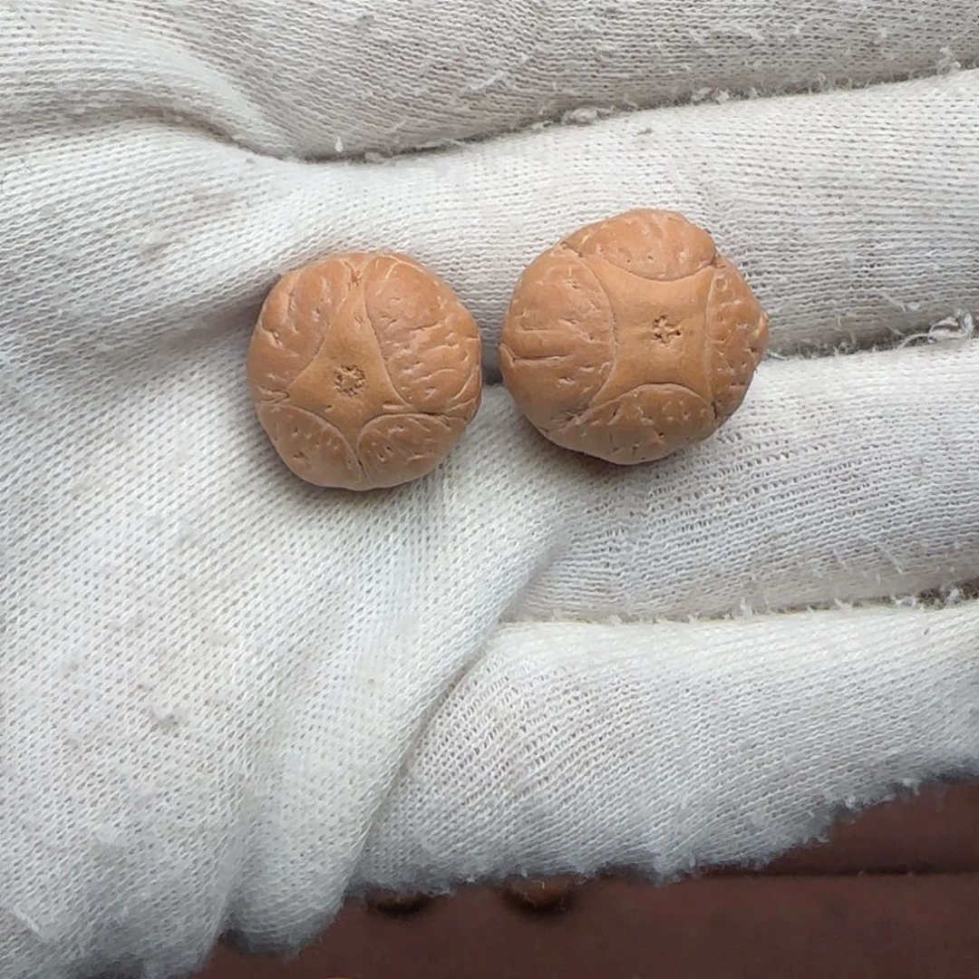 吊坠凤眼菩提，福利麒麟两颗打孔不退不换