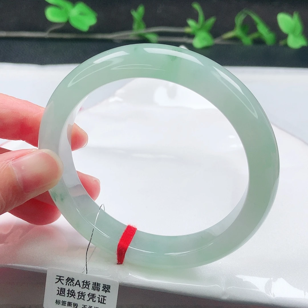 未镶嵌手镯翡翠60圈