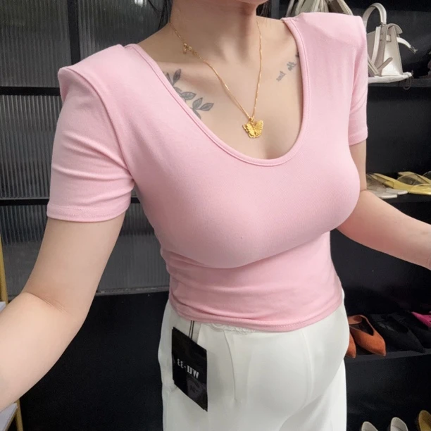 【相老板】精选新品-1058-夏季前后两穿短袖上衣