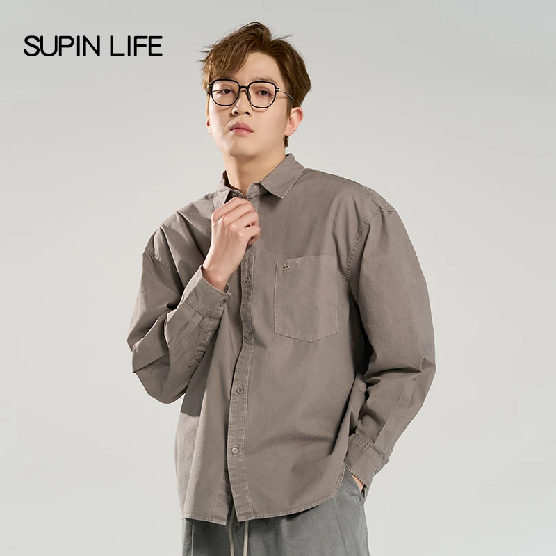 【SUPIN LIFE】25年春季新款衬衫SPACS511125AM