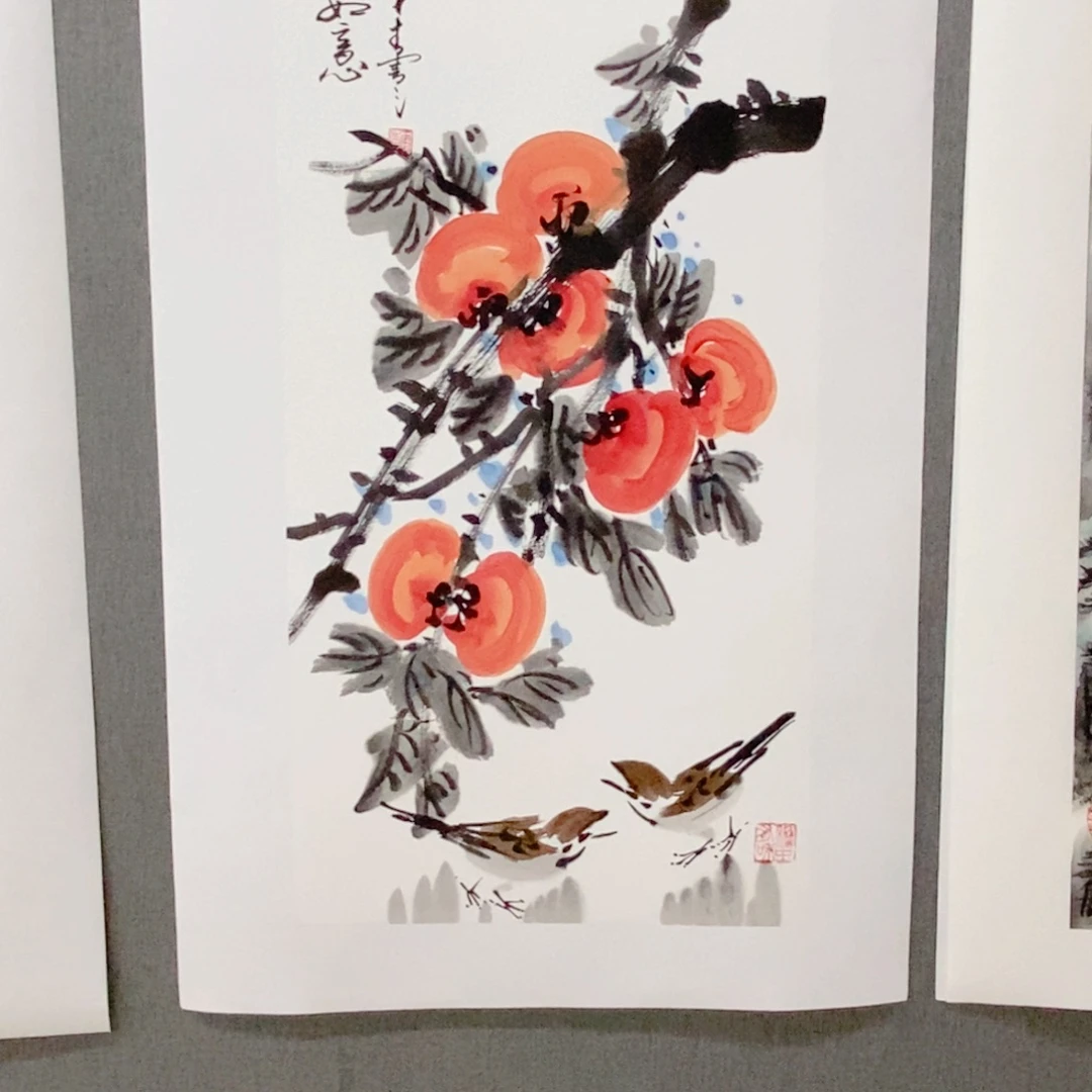 夏***季国画手写手绘国画22